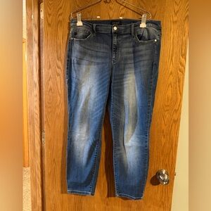 Judy Blue Dark Wash Ankle Jeans
